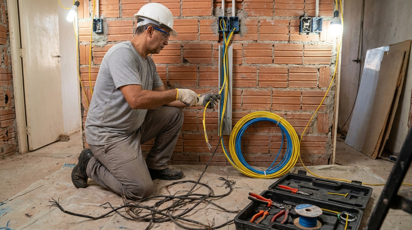 Adequação de Fiação em Piracicaba‑SP