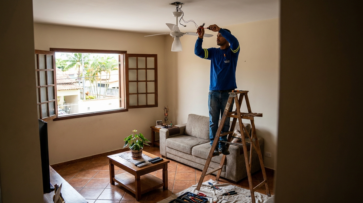 Reforço de Suporte no Teto em Piracicaba‑SP