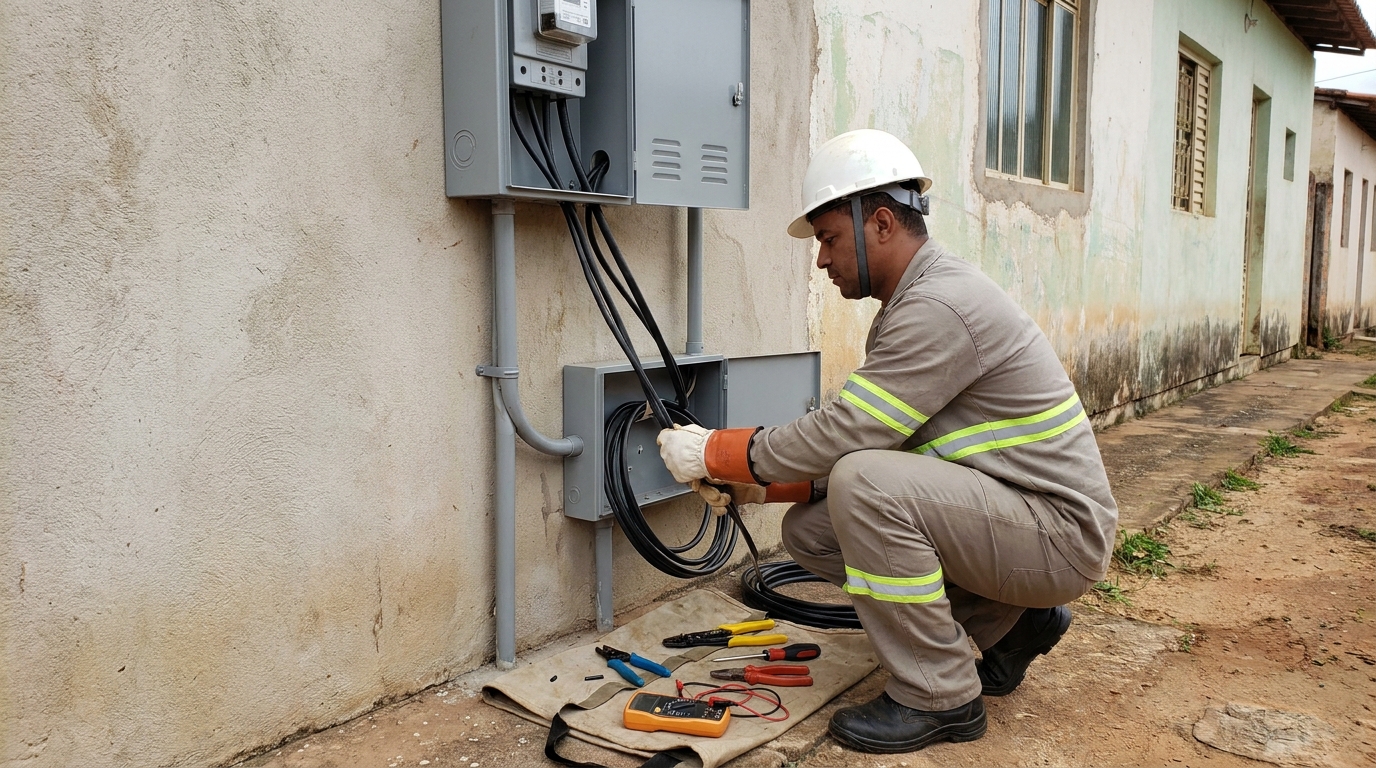 Regularização de Entrada de Energia em Piracicaba‑SP